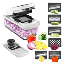 Mandolina Filoshark Premium Picadora Verdura Rallador Color Blanco