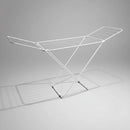 Tendedero Tender Acero Con Alas Plagable Extra Largo 1.84 m Hogar Actual Liviano