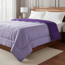 Acolchado Liso Bitono Reversible 2 1/2 Relleno Abrigado