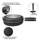 Sarten Doble 24 Cm Antiadherente CP-24 Tortilla Papa Color Negro